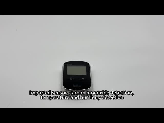 스마트 CO 감지기 WiFi 지원 - APP 제어 일산화탄소 경보 및 온도 습도 센서