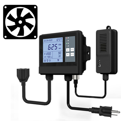 좋은 가격 OEM PPM CO2 온실 기후 조절기 텐트 심기 직접 배기가스 팬 온라인으로