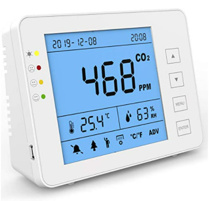 좋은 가격 20ppm 실내 CO2 미터 데이터 로거 스마트 홈 공기 질 모니터 온라인으로