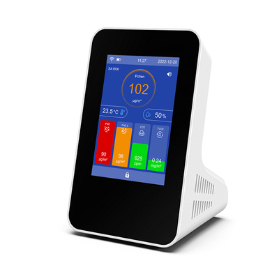 와이파이 연결된 실내 AQI 모니터 IAQ 컨트롤러 직관적인 터치 인터페이스
