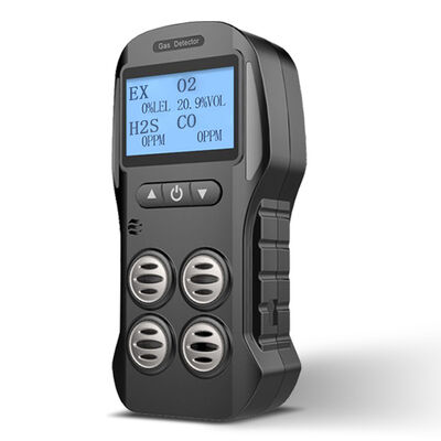 OEM 4 가스 멀티가스 탐지 미터 LEL O2 CO 및 H2S 모니터링과 함께 밀폐 공간