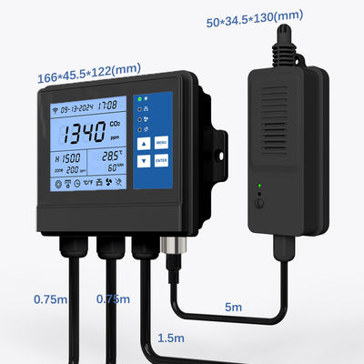 좋은 가격 Greenhouse CO2 Controller - WiF Enabled CO2 & Temp & Humidity 3-in-One Sensor 온라인으로