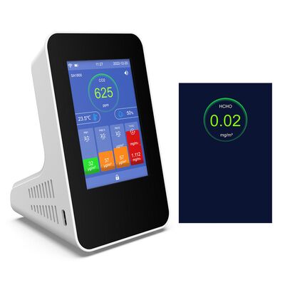 좋은 가격 SA1800 실내 공기 질 검출기 - 새로운 집과 아기 방용용 CO 알람, 독성 가스 모니터와 함께 고 정밀 HCHO & TVOC 미터 온라인으로