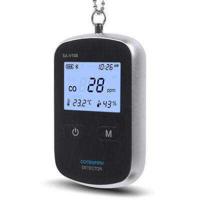 좋은 가격 OEM 와이파이 휴대용 일산화탄소 경보, 2.4GHz 실시간 모니터링 온라인으로