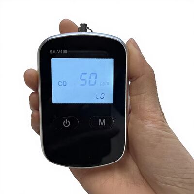 좋은 가격 휴대용 일산화탄소 탐지기 - LCD 디스플레이, 음향 및 빛 경보와 함께 가정, 여행 및 캠핑 안전을위한 고 정밀 휴대용 CO 모니터 온라인으로